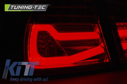 LED BAR TAIL LIGHTS RED SMOKE fits BMW E90 03.05-08.08-image-6268091