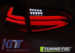 LED BAR TAIL LIGHTS RED SMOKE fits VW GOLF 7 13-17-image-6267221