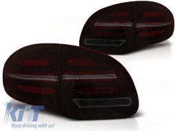 LED BAR TAIL LIGHTS RED SMOKE SEQ fits PORSCHE CAYENNE 10-15 - TTTLP6028791