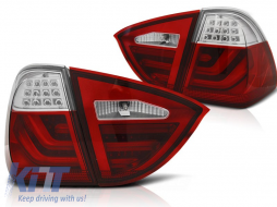 LED BAR TAIL LIGHTS RED WHIE fits BMW E91 05-08