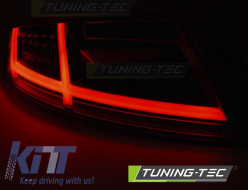 LED BAR TAIL LIGHTS SMOKE fits AUDI TT 04.06-02.14-image-6267492