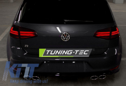 LED BAR TAIL LIGHTS SMOKE fits VW GOLF 7 13-17-image-6267470