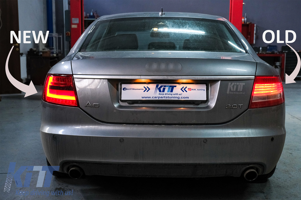 audi a6 2006 led rear light tail light set