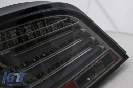 LED Bar Taillights suitable for BMW 5 Series E60 LCI (2007-2010) Smoke-image-6101190