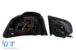 LED Bar Taillights suitable for VW Golf 6 VI (2008-2013) Smoke-image-6104857