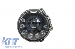 LED Фарове Черен Bi-Xenon Look с DRL капаци подходящи за Mercedes G-Class W463 (1989-2012)-image-6010458