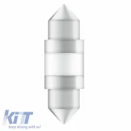 Led Bulb Festoon 29mm C5W SV8.5-8 12volt 1 watt 6000k Osram 6438DWΡ-01Β 1pc-image-6291126