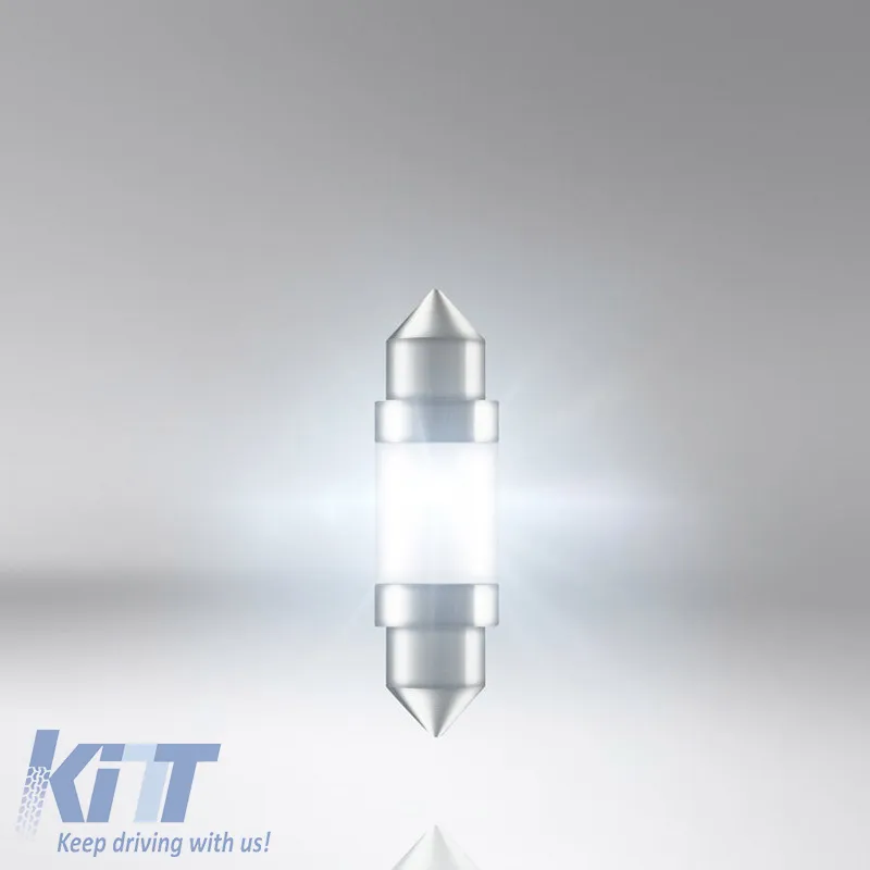 Led Bulb Festoon 36mm C5W SV8.5-8 12volt 0.6 watt 6000k Osram 6418DWP-01B 1pc