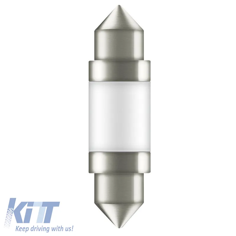 Led Bulb Festoon 36mm C5W SV8.5-8 12volt 0.6 watt 6000k Osram 6418DWP-01B 1pc