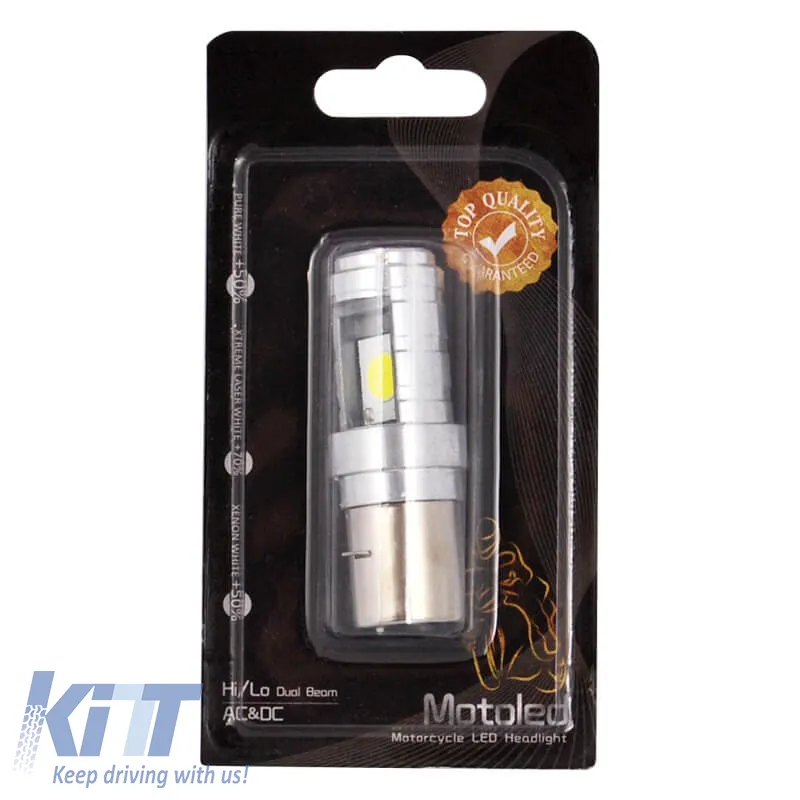 Led Bulb Moto M5 BA20D 6-36V 6W 1 Piece