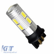 Led Bulb PW24W 12volt 8 Led 8watt Canbus White Color 6000k 1pc