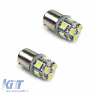 Led Bulbs 8 Leds S25 12V - 14195 White Color 2 Pieces