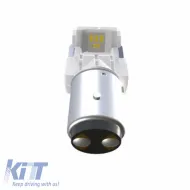 Led Bulbs P21/5W BAY15D Double 12volt 1.7 watt Red Osram 7528DRP-02B 2pcs-image-6296436