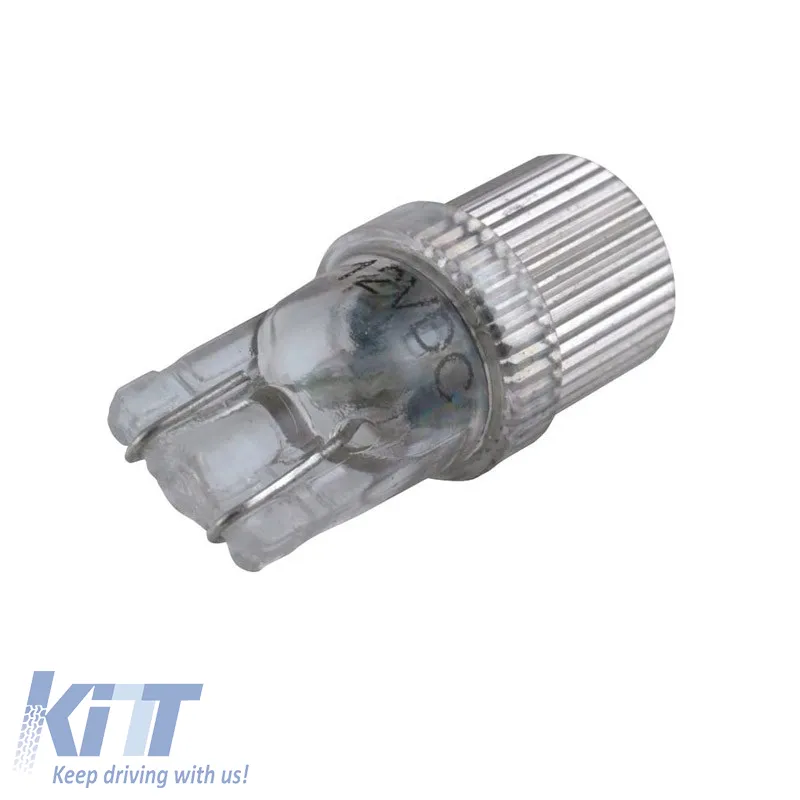 Led Bulbs T10 12volt 1watt White Color Racesport LIT0237 2 pcs