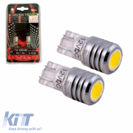 Led Bulbs T10 12volt 1watt White Color Racesport LIT539C 2 pcs