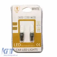 Led Bulbs T10 12volt Canbus Blue Colour Auto GS 6 Led 600360 2 Pieces-image-6301440