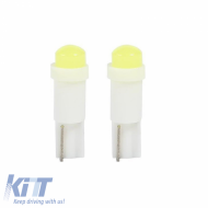 Led Bulbs T5 1 Led 12volt White Color 2 Pieces