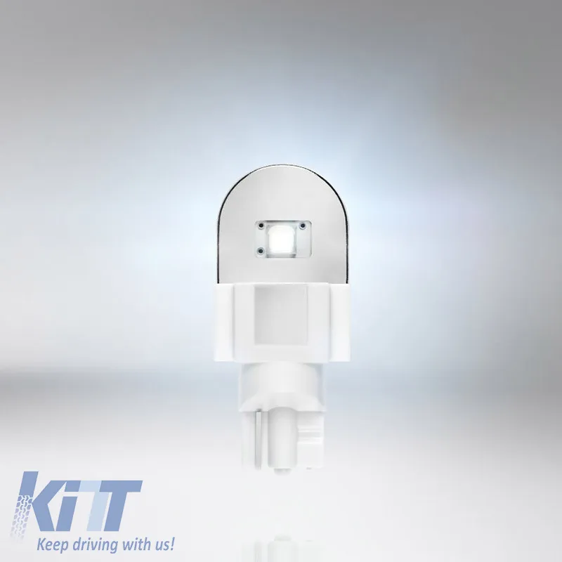 Led Bulbs W16W T16 W2.1x9.5D 12volt 2.1 watt 6000k Osram 921DWΡ-02B 2pcs