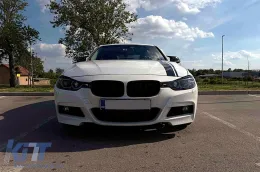 LED DRL Angel Eyes fényszóró BMW 3 F30 F31 LCI Sedan Touring (2015-2019) fekete-image-6279198