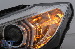 LED DRL Angel Eyes fényszóró BMW 3 F30 F31 LCI Sedan Touring (2015-2019) króm-image-6100811