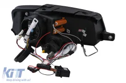 LED DRL Angel Eyes fényszóró VW Passat B6 3C (03.2005-2010) Fekete-image-6098066
