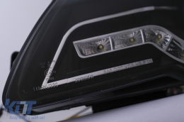 LED DRL Angel Eyes Scheinwerfer für VW Passat B6 3C 03.2005-2010 Schwarz-image-6098065