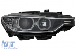 LED DRL Angel Eyes Фарове с проектор подходящи за BMW 3 Series F30 F31 (2011-2015)-image-6038571