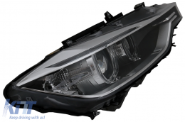 LED DRL Angel Eyes Фарове с проектор подходящи за BMW 3 Series F30 F31 (2011-2015)-image-6038573