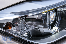LED DRL Angel Eyes Фарове с проектор подходящи за BMW 3 Series F30 F31 (2011-2015)-image-6078305