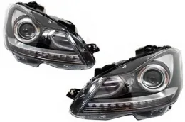image-9-LED DRL bi-xenon farovi pogodni za Mercedes C-klasu V204 facelift (2011-2014)