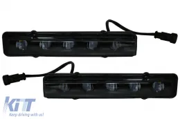 image-36-LED DRL crna Dnevna svijetla prikladna za Mercedes G-klasu W463 (1989-2012) G65 Dizjan crna