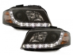 image-52-Фарове LED DRL DAYLIGHT подходящи за Audi A3 8P (05.2003-03.2008) Черен