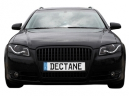 Фарове LED DRL DAYLIGHT подходящи за Audi A4 B7 (11.2004-03.2008) Черен-image-65730