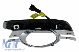Led DRL Dedicated Daytime Running Lights suitable for MERCEDES C-Class W204 Avantgarde (2007-2010) Smoke-image-6031013