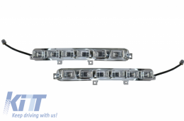 image-31-LED DRL első lökhárító spoiler Mercedes W463 G-osztály AMG (1989-up) modellhez