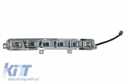 LED DRL első lökhárító spoiler Mercedes W463 G-osztály AMG (1989-up) modellhez-image-6025252