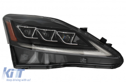 LED DRL Fari Dinamico Indicatori per LEXUS IS XE20 06-13  Edizione Nera-image-6047678