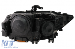 LED DRL Faros para AUDI A4 B8.5 Facelift 12-15 Negro Luces circulación diurna-image-6083837
