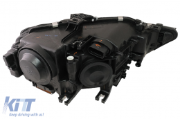 LED DRL Faros para AUDI A4 B8.5 Facelift 12-15 Negro Luces circulación diurna-image-6083839
