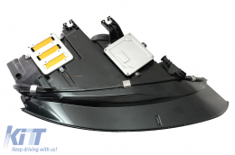 LED DRL Faros para AUDI A4 B8.5 Facelift 12-15 Negro Luces circulación diurna-image-6083840
