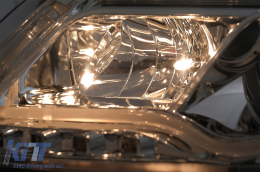LED DRL Faros para Audi A6 C6 4F 2004-2007 Luz circulación diurna Cromo-image-6089627