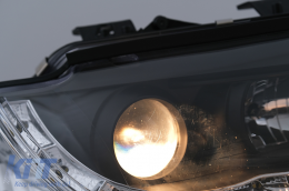 LED DRL fényszóró Audi A4 Cabriolet B6 8H7 8HE (2002-2006) fekete-image-6099110