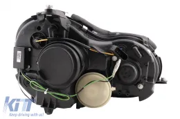 LED DRL fényszóró Mercedes CLK W209 C209 Coupe A209 Cabrio (2003-2010), króm-image-6093982