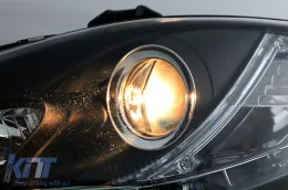 LED DRL fényszóró Seat Leon Altea Toledo 06.2005-2009 Fekete-image-6093341