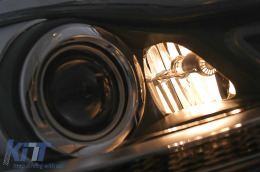 LED DRL fényszórók Mercedes C-osztály W204 S204 (2011-2014) dinamikus irányjelző-image-6100219