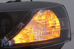 LED DRL fényszórók Opel Astra G (09.1997-02.2004) Fekete-image-6101033