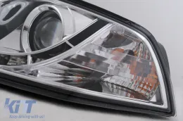 LED DRL fényszórók Skoda Octavia II (03.2004-2008) típushoz króm-image-2795