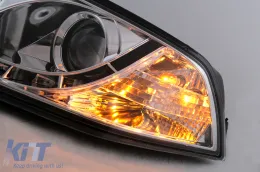 LED DRL fényszórók Skoda Octavia II (03.2004-2008) típushoz króm-image-5986457