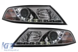 LED DRL fényszórók Skoda Octavia II (03.2004-2008) típushoz króm-image-6106601