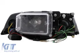 LED DRL fényszórók Skoda Octavia II (03.2004-2008) típushoz króm-image-6106606